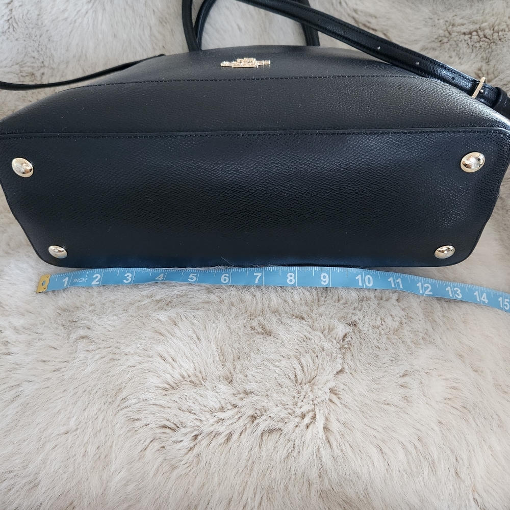 Like New COACH Sierra Bag Purse Black Crossbody Strap DUSTBAG - Picture 15 of 16